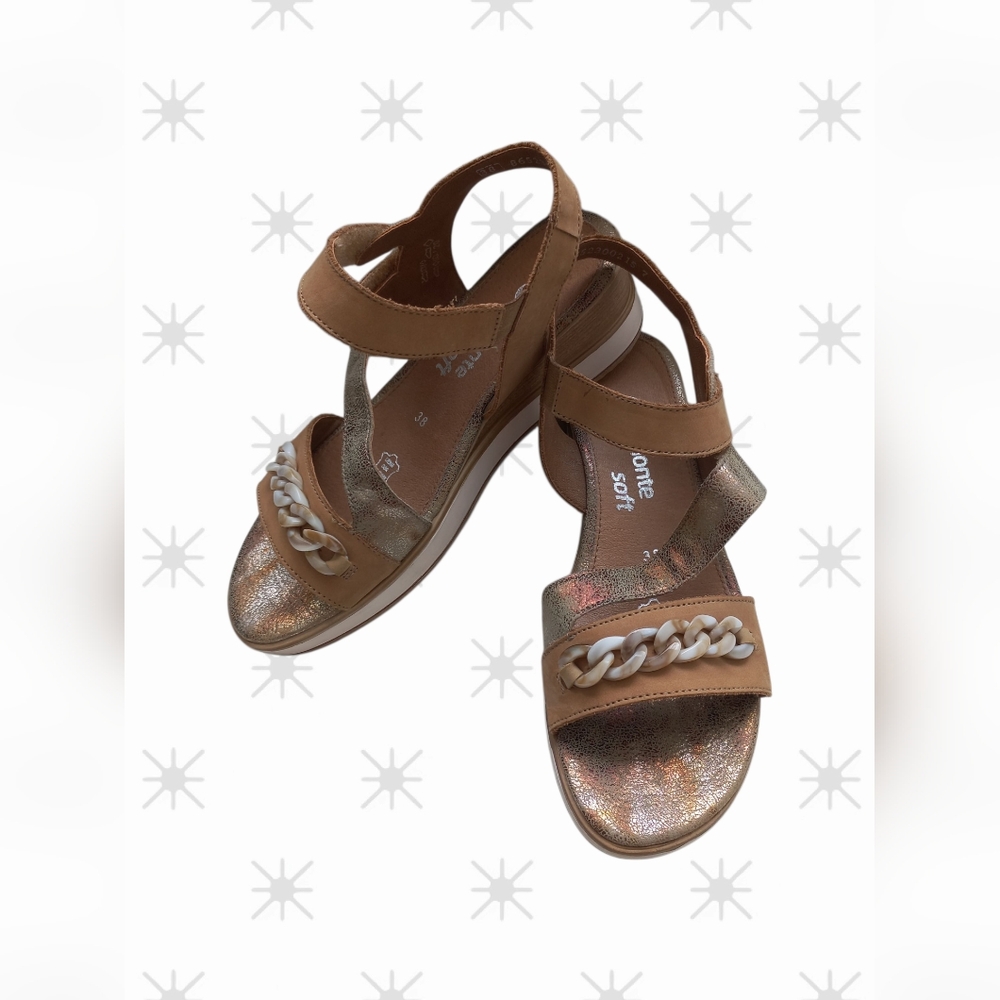 Remonte Women's Tan Sandals Size 38 EU - Picture 1 of 17